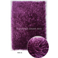 Polyester Silk Shaggy Tapis Et Tapis Avec Design